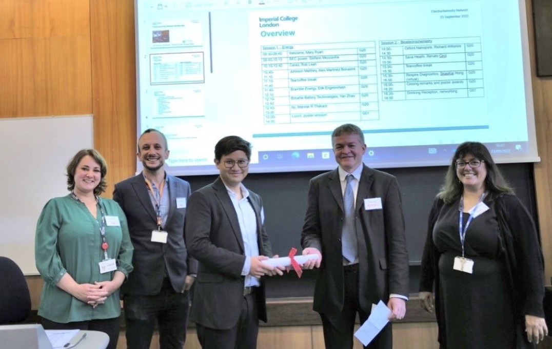 Industry partners visit for Electrochemistry Network Industry Day