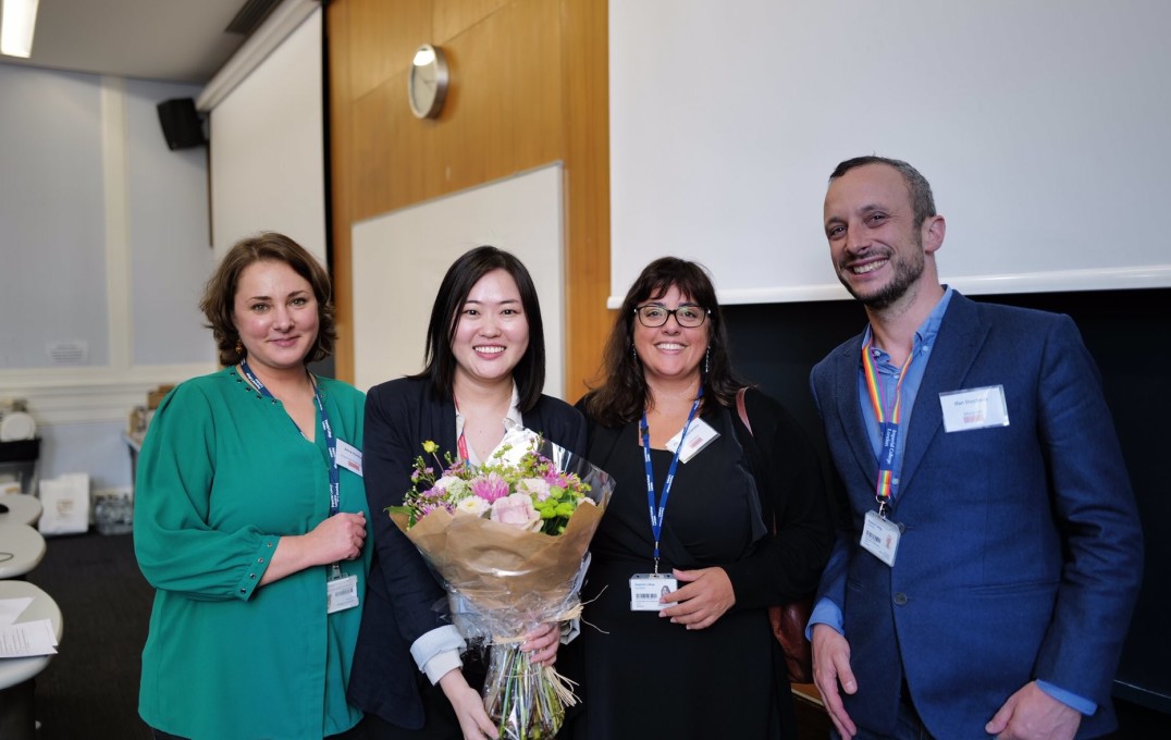 Best “Materials Poster” prize winner, Mengnan Wang, supervised by Professor Magda Titirici