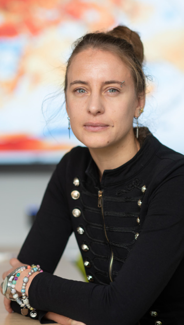 Photo of climate scientist Dr Friederike Otto