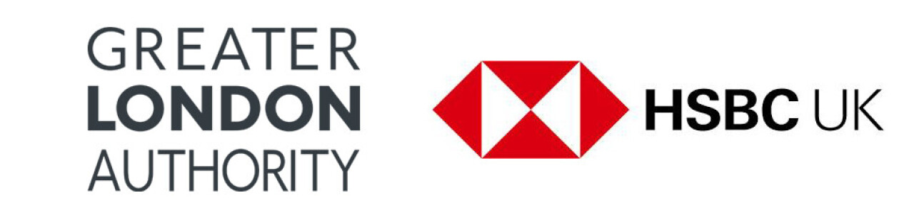 Logos: GLA and HSBC UK