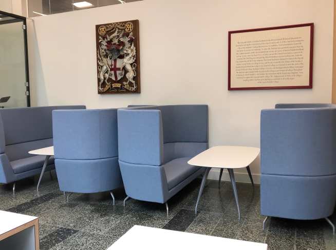 New furniture at the College