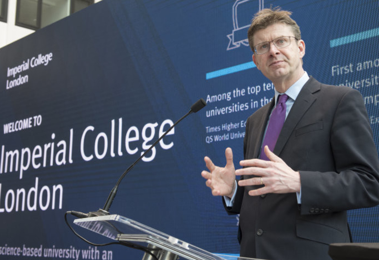 Greg Clark MP at Imperial