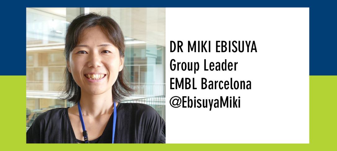 Portrait of Dr Miki Ebisuya detailing her title and role