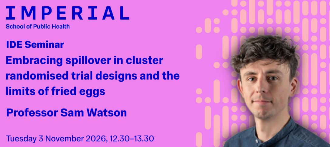 IDE Seminar Professor Sam Watson