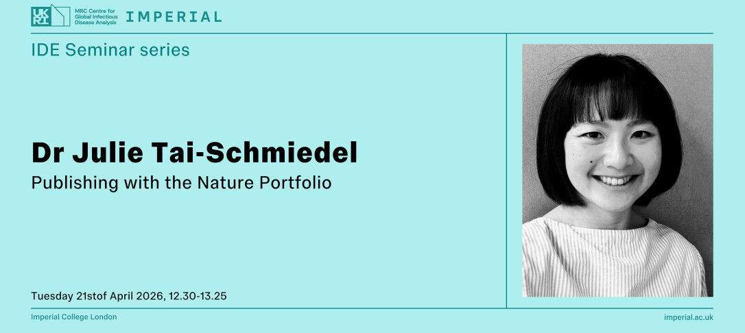 IDE Seminar Dr Julie Tai-Schmiedel