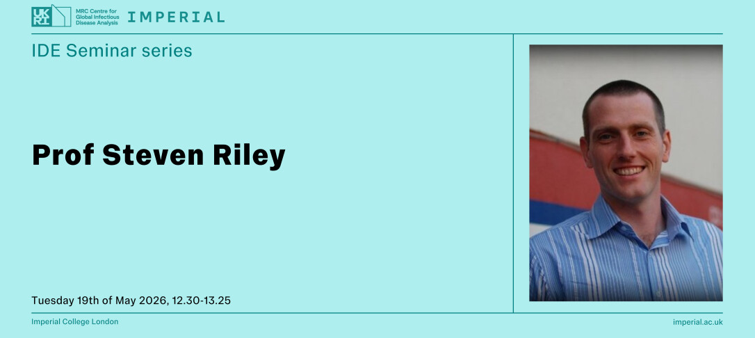 IDE Seminar Prof Steven Riley