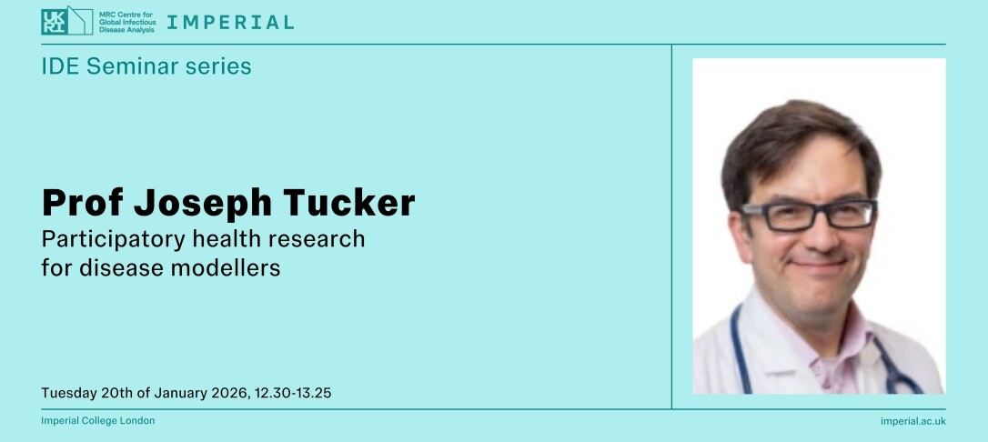 IDE Seminar Prof Joseph Tucker