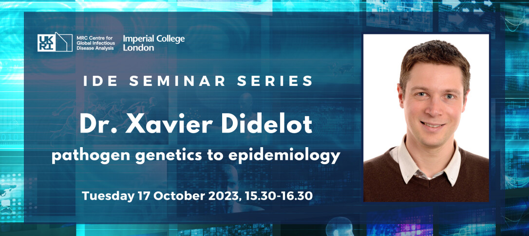 IDE Seminar Dr Xavier Didelot
