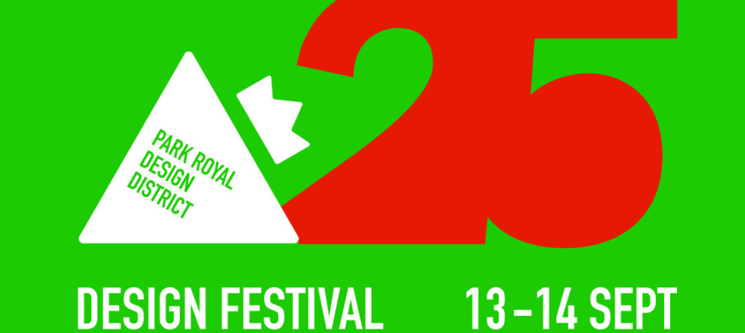 Banner for design festival