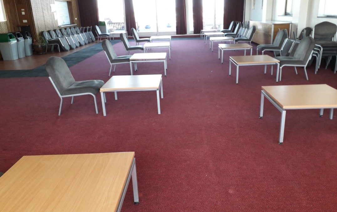 Empty common room