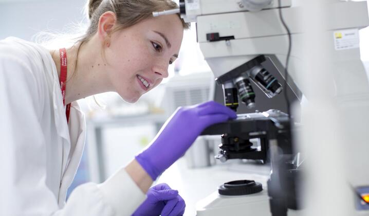 scientist in a lab