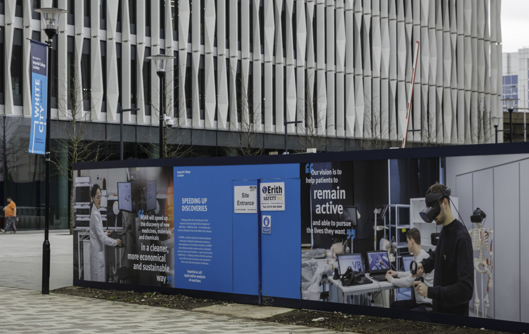 Hoarding 4 at White City Campus