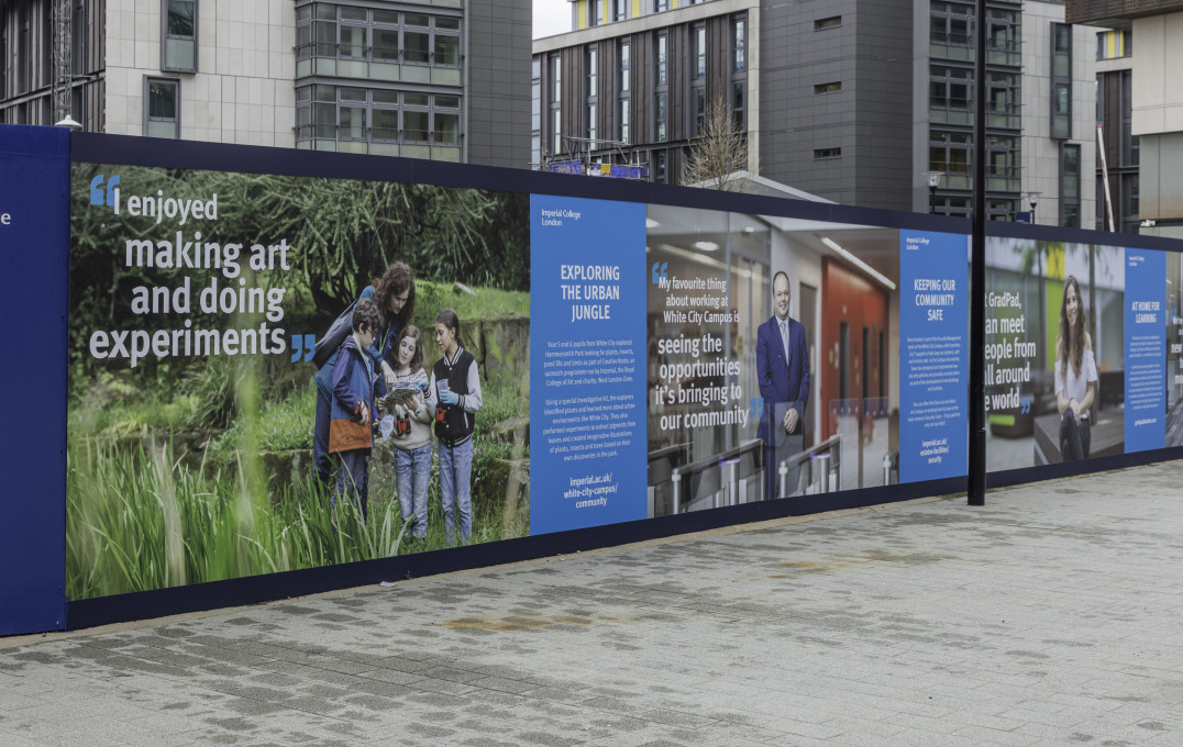 Hoarding 2 at White City Campus