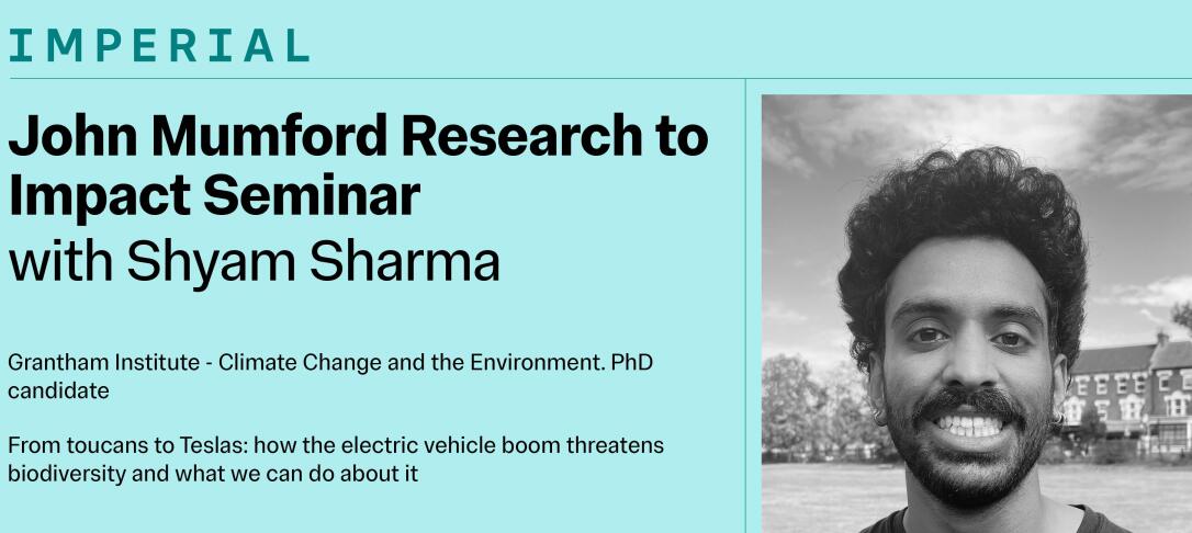Graphic advertising John Munford research to impact seminar'