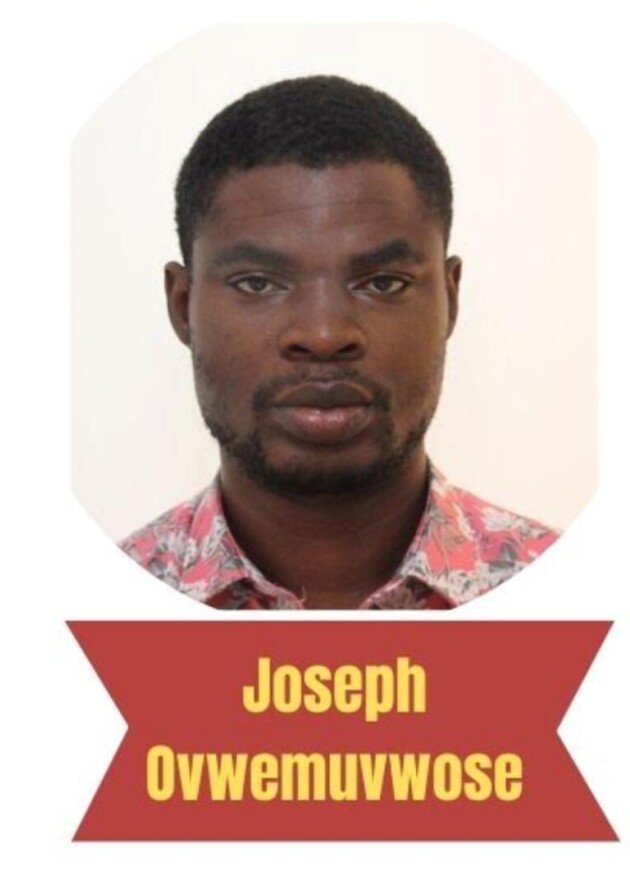  Joseph Ovwemuwos, Author of 