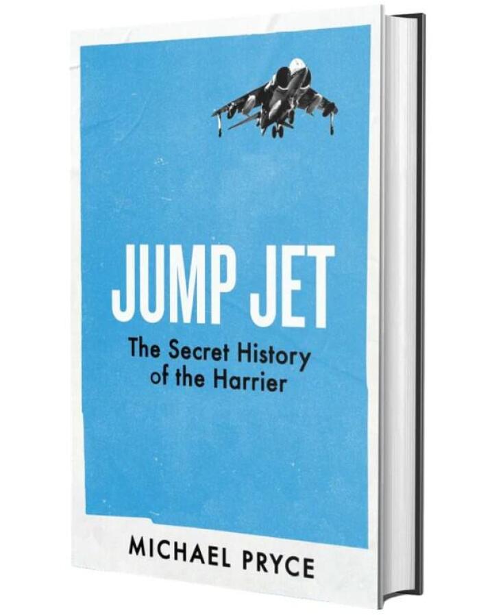 Book cover - Jump Jet The Secret History of the Harrier