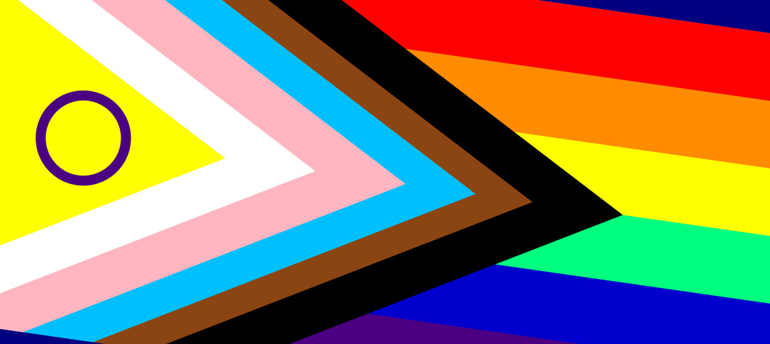 LGBTQ progress pride flag