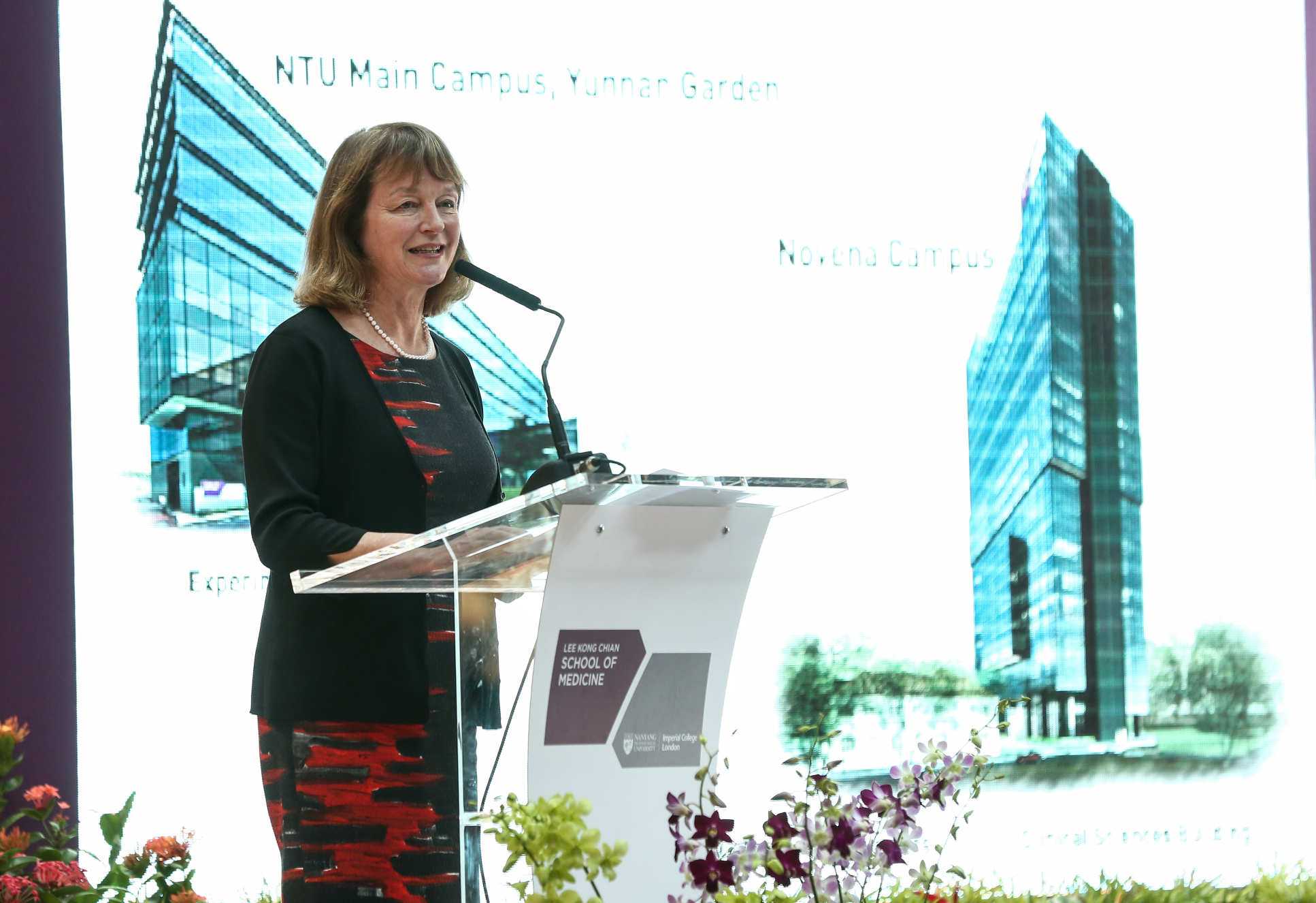 President Gast opened LKCMedicine's new campus last year