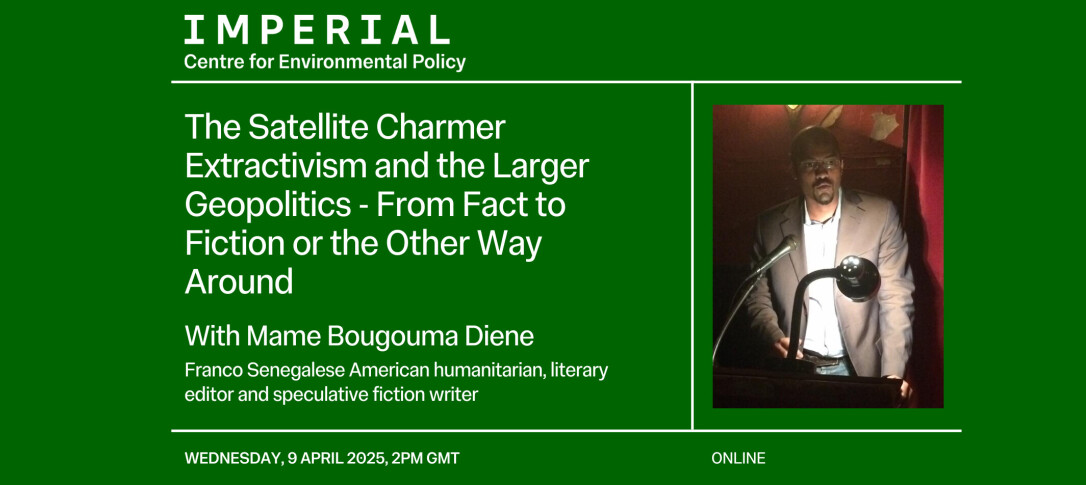 The Satellite Charmer Extractivism and the Larger Geopolitics - From Fact to Fiction or the Other Way Around