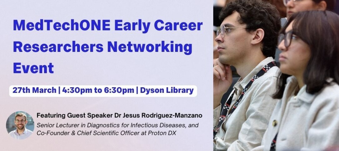 Early career researchers networking event