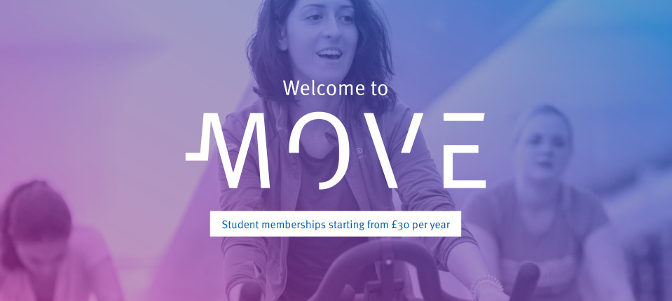 Welcome to Move - student memberships starting from £30 per year
