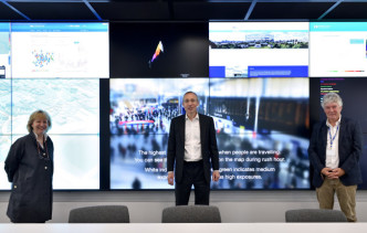 Professor Maggie Dallman, Andy Slaughter MP, and Professor Frank Kelly