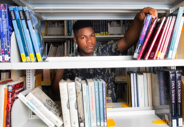 John Boyega at Imperial