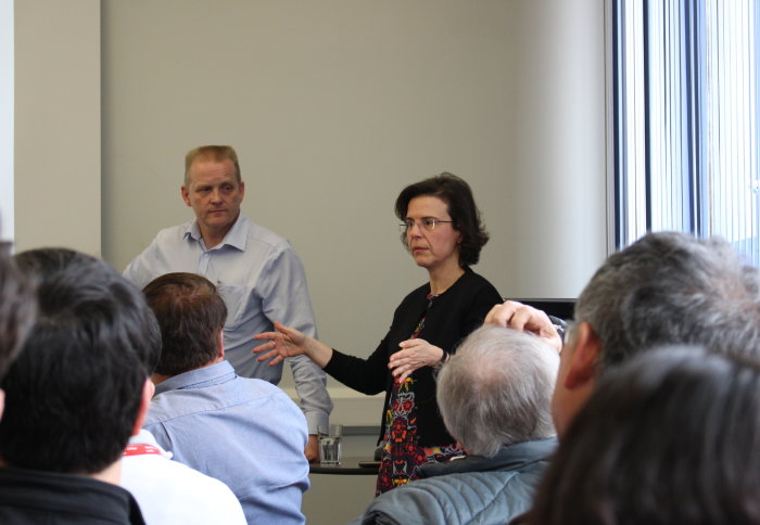 Professor Tom Welton and Professor Anna Korre