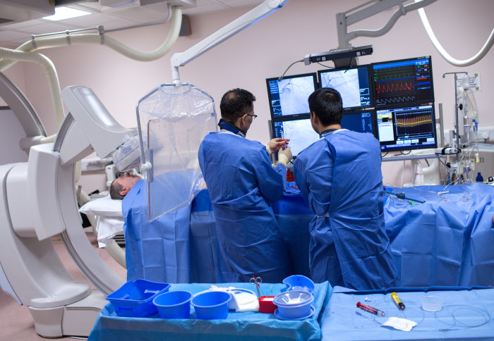 Cardiac Catheter Lab, Cardiovascular Unit, Hammersmith Hospital