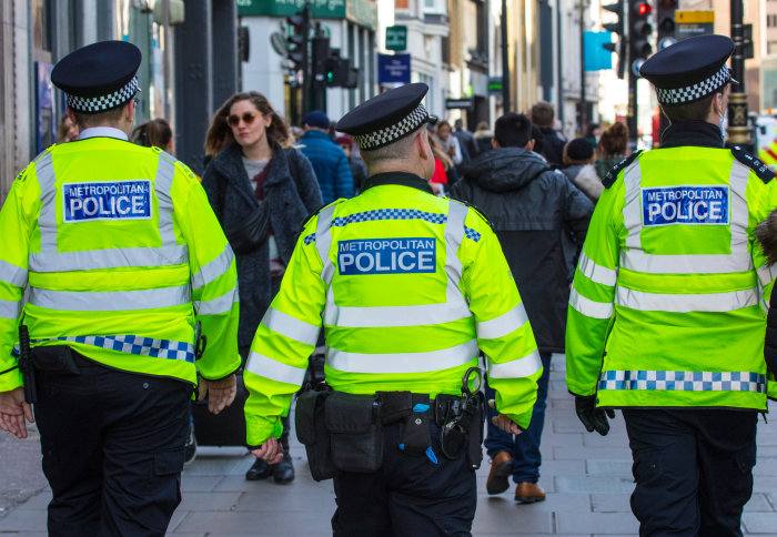 Three policemen