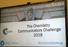 Success at RSC Chemistry Communicators Challenge