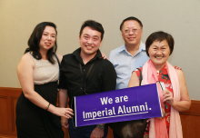 Singaporean alumni celebrate as School of Public Health campaign goes global