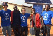 Solar-powered charging stations provide “lifeline” to migrants