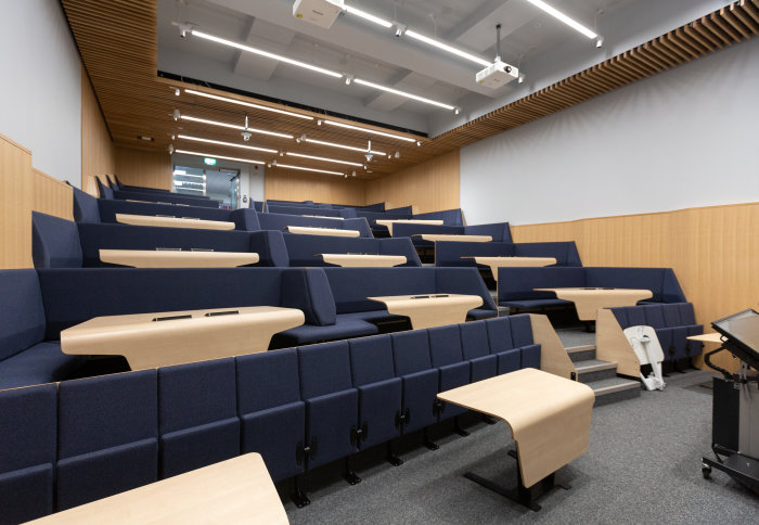 Lecture Theatre Transformation Enables Diverse Forms Of Teaching