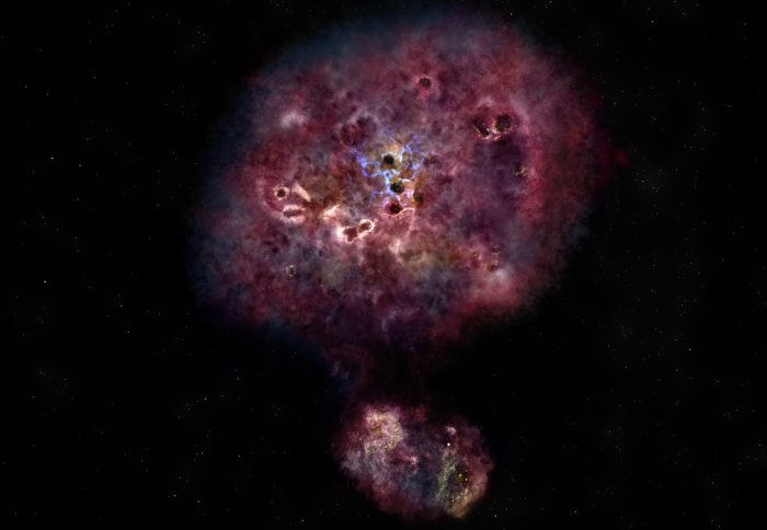 MAMBO-9 galaxy