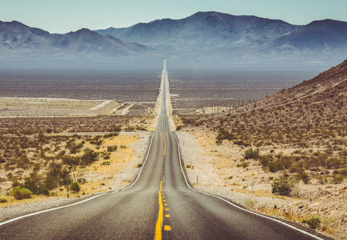 A road in the USA