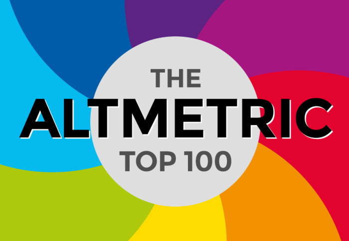 Altmetric top 100 logo
