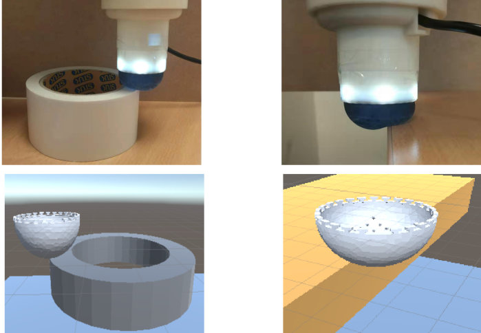 Soft robotics grasping - from simulation to reality