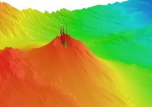 Underwater Volcano heat map