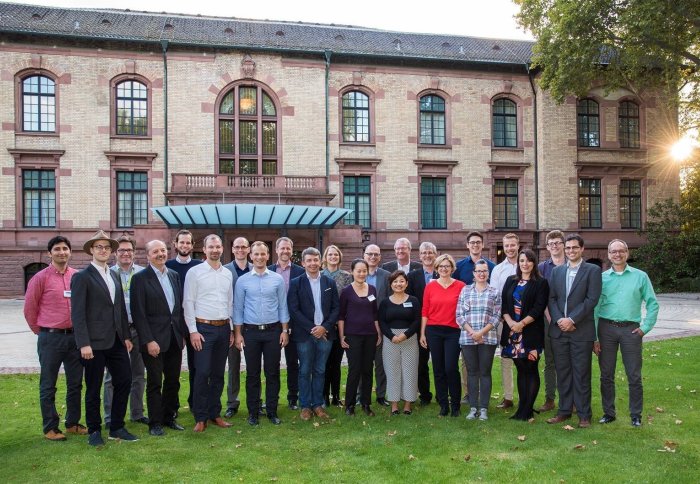 The Imperial and BASF team at the BASF complex in Ludwigshafen