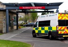 Big fall in numbers attending hospital emergency departments in England