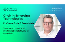 Prof Emile S Greenhalgh awarded prestigious Royal Academy of Engineering Chair