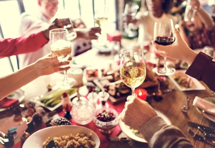 Family around the table