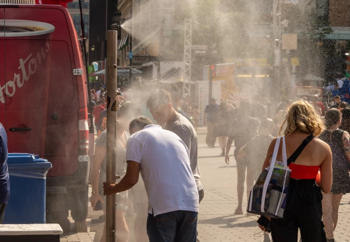 Spain experienced a scorching heat wave