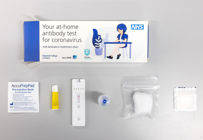 A coronavirus antibody testing kit