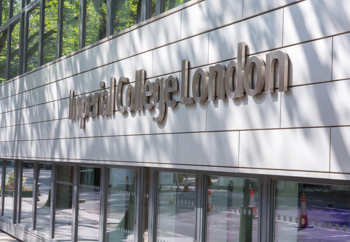 Signage on the City and Guilds Building at Imperial