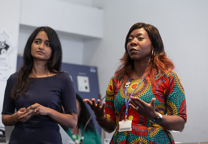 Dr Risheka Ratnasabapathy and Dr Sarah Essilfie-Quaye