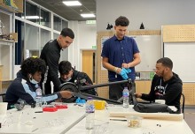 Imperial engineers work with local youth club to design and build e-scooters