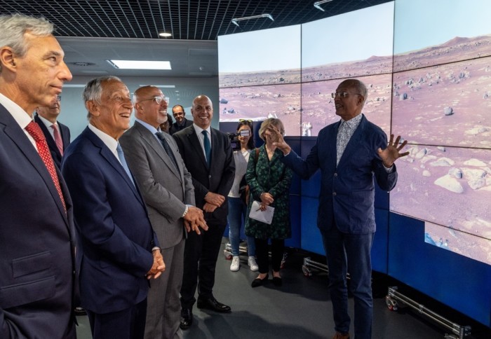 President of Portugal visits the Data Observatory