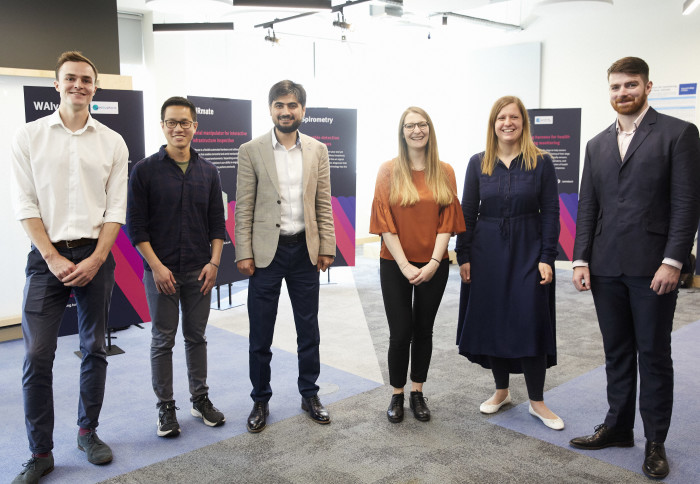 Group photo of founders from the Techcelerate programme